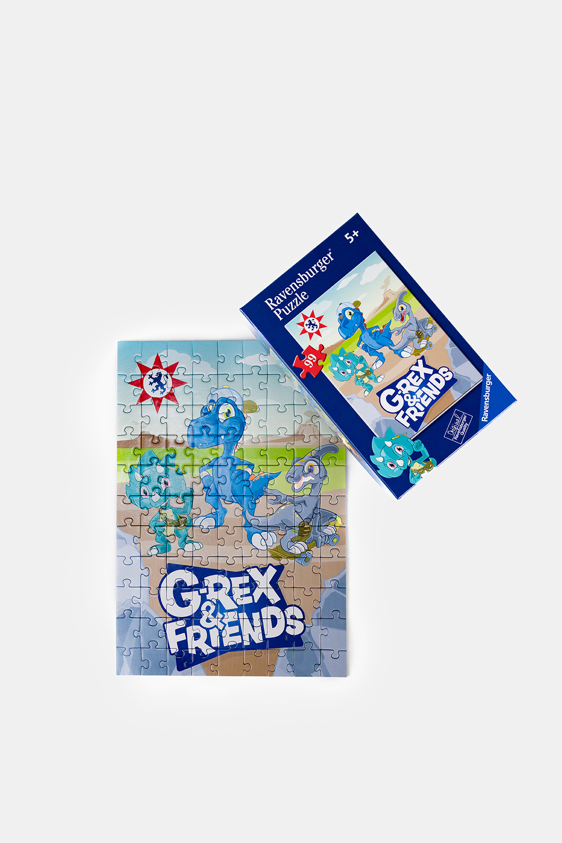Dino-Puzzle mit Mina