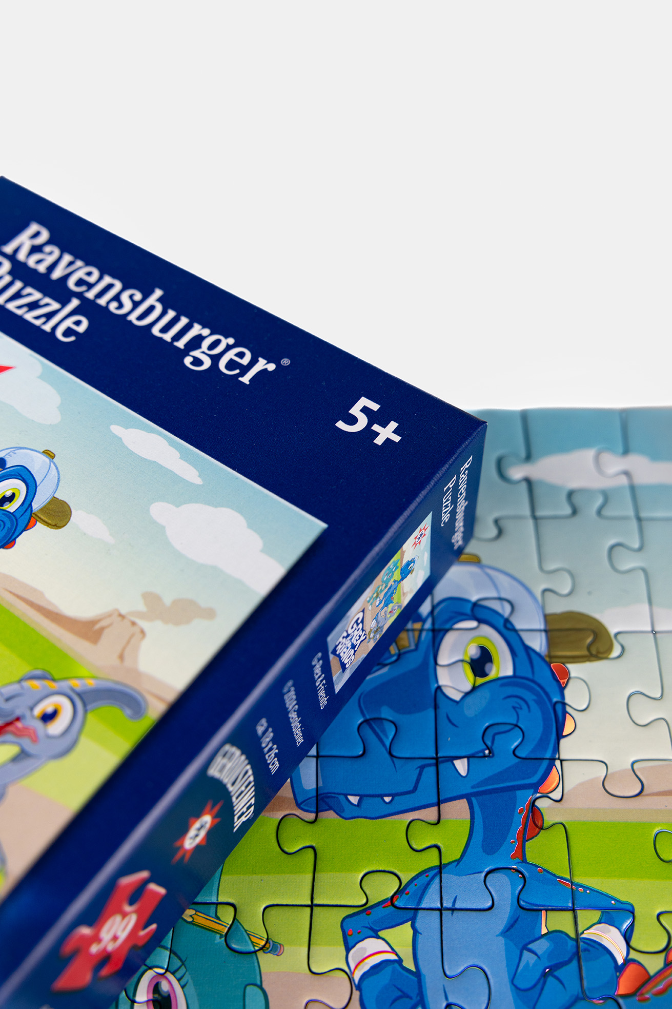 Dino-Puzzle mit Mina